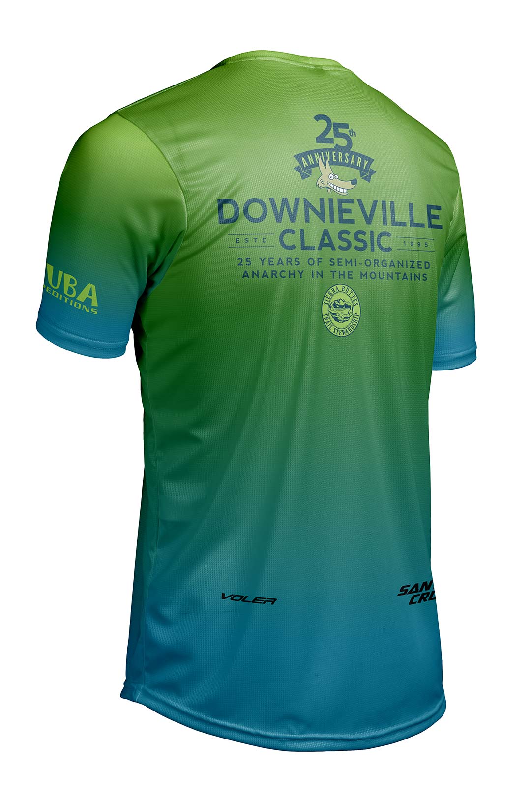 2023 Downieville Classic Jersey back